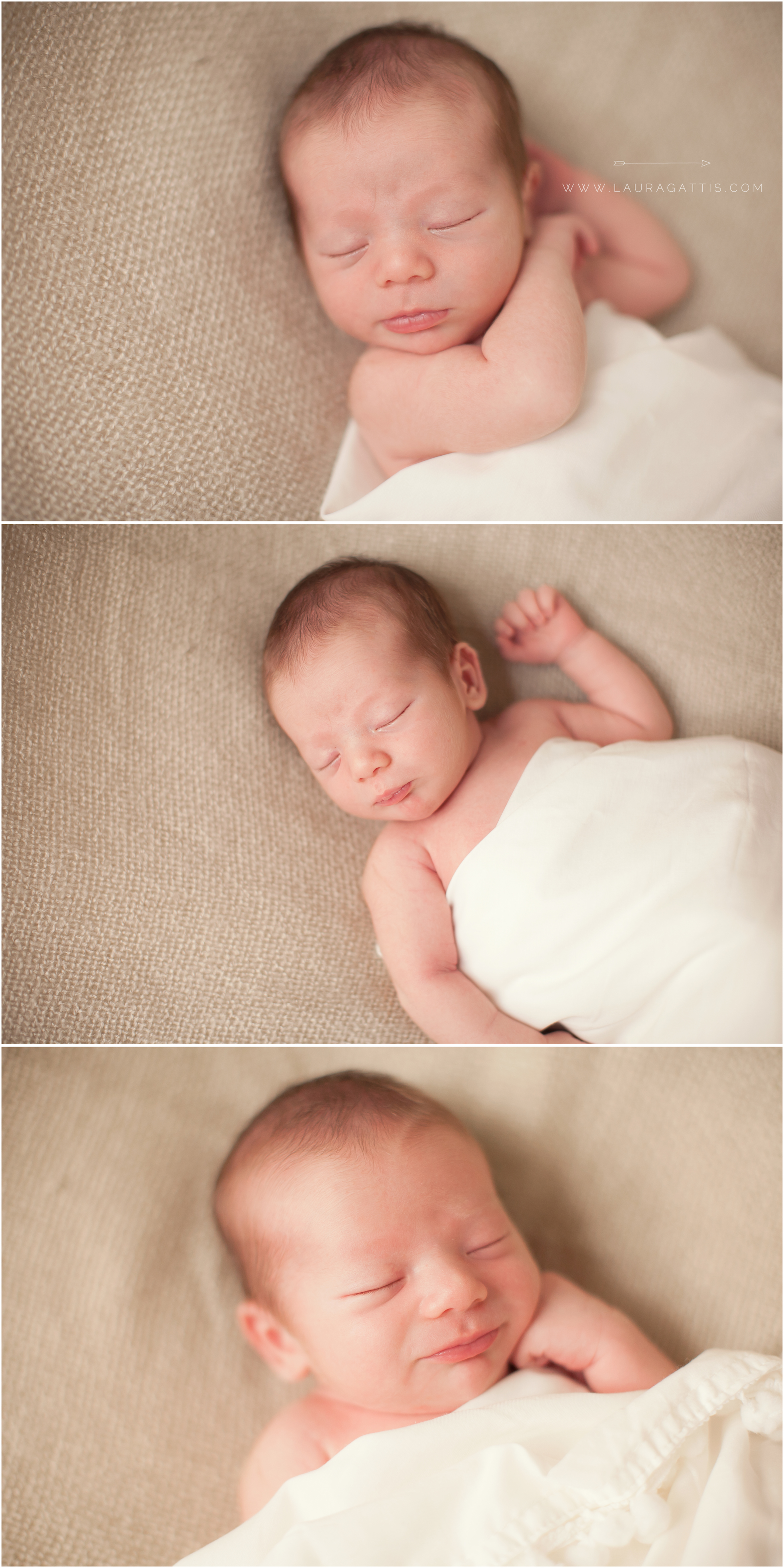 beautiful wrapped newborn | laura gattis photography | www.lauragattis.com