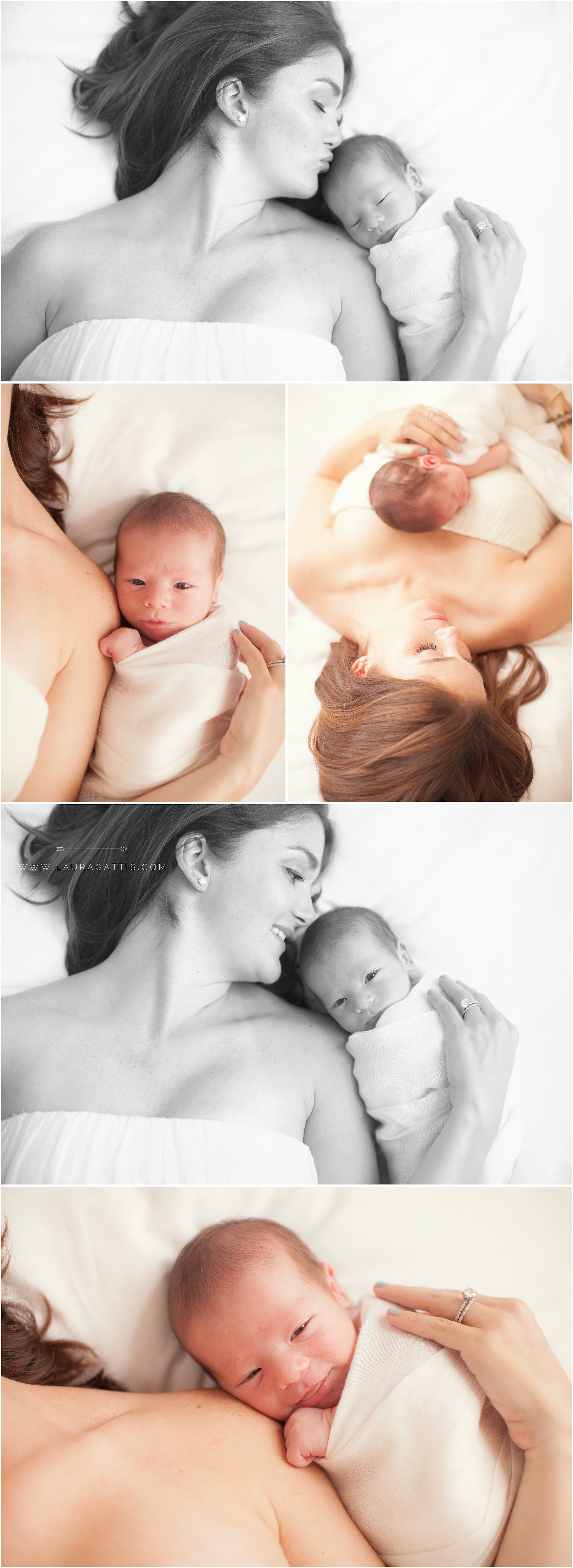 newborn & mother | laura gattis photography | www.lauragattis.com