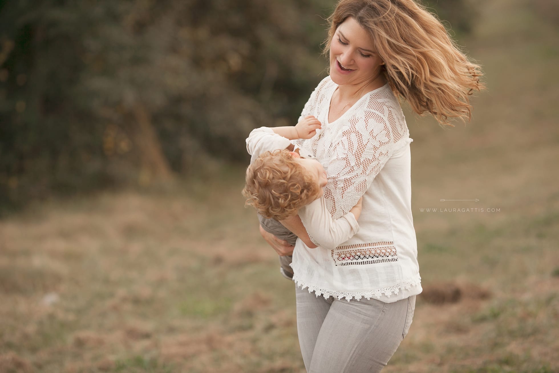 mother and son at play | laura gattis photography