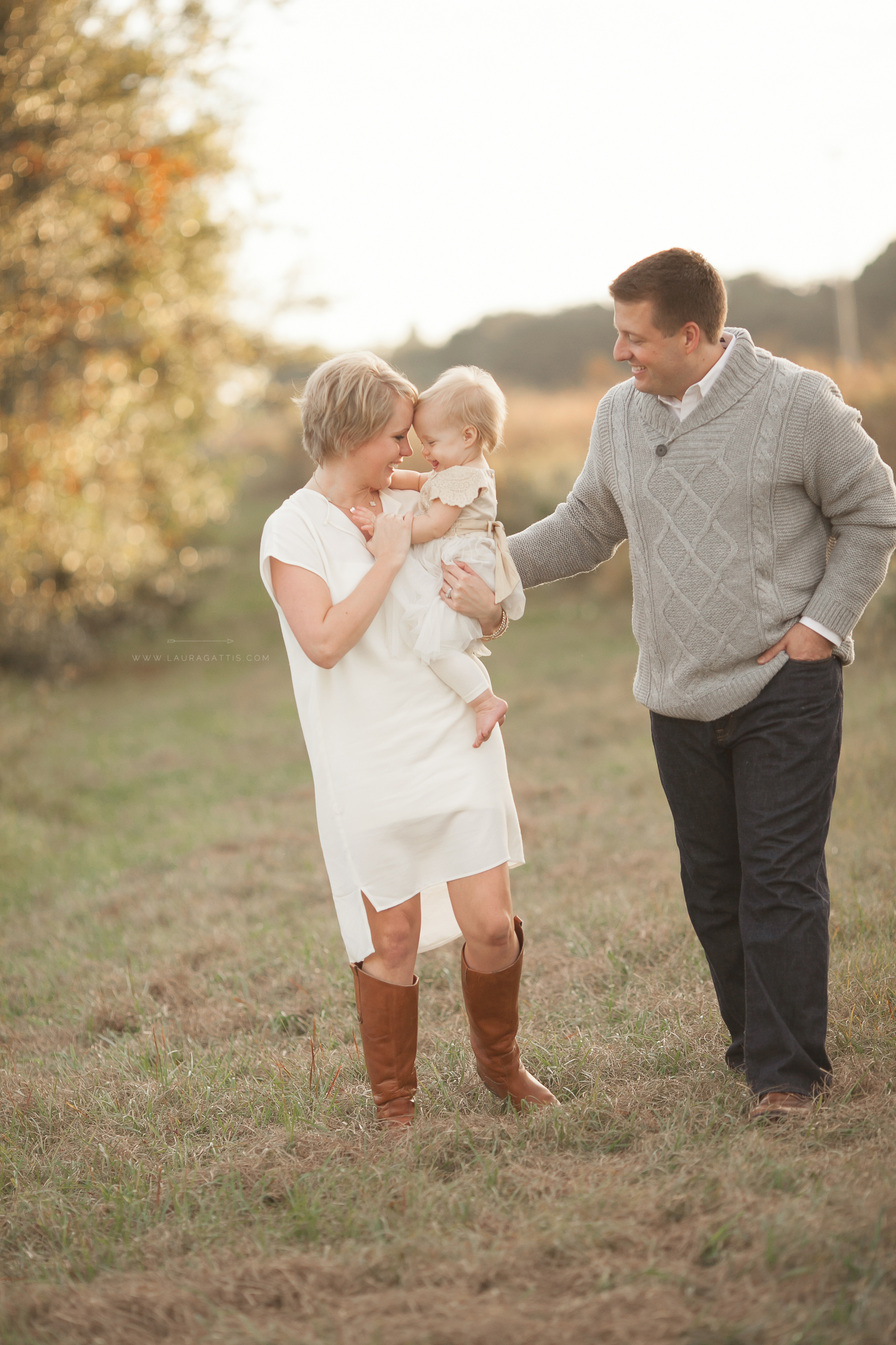 natural light family field session | laura gattis photography