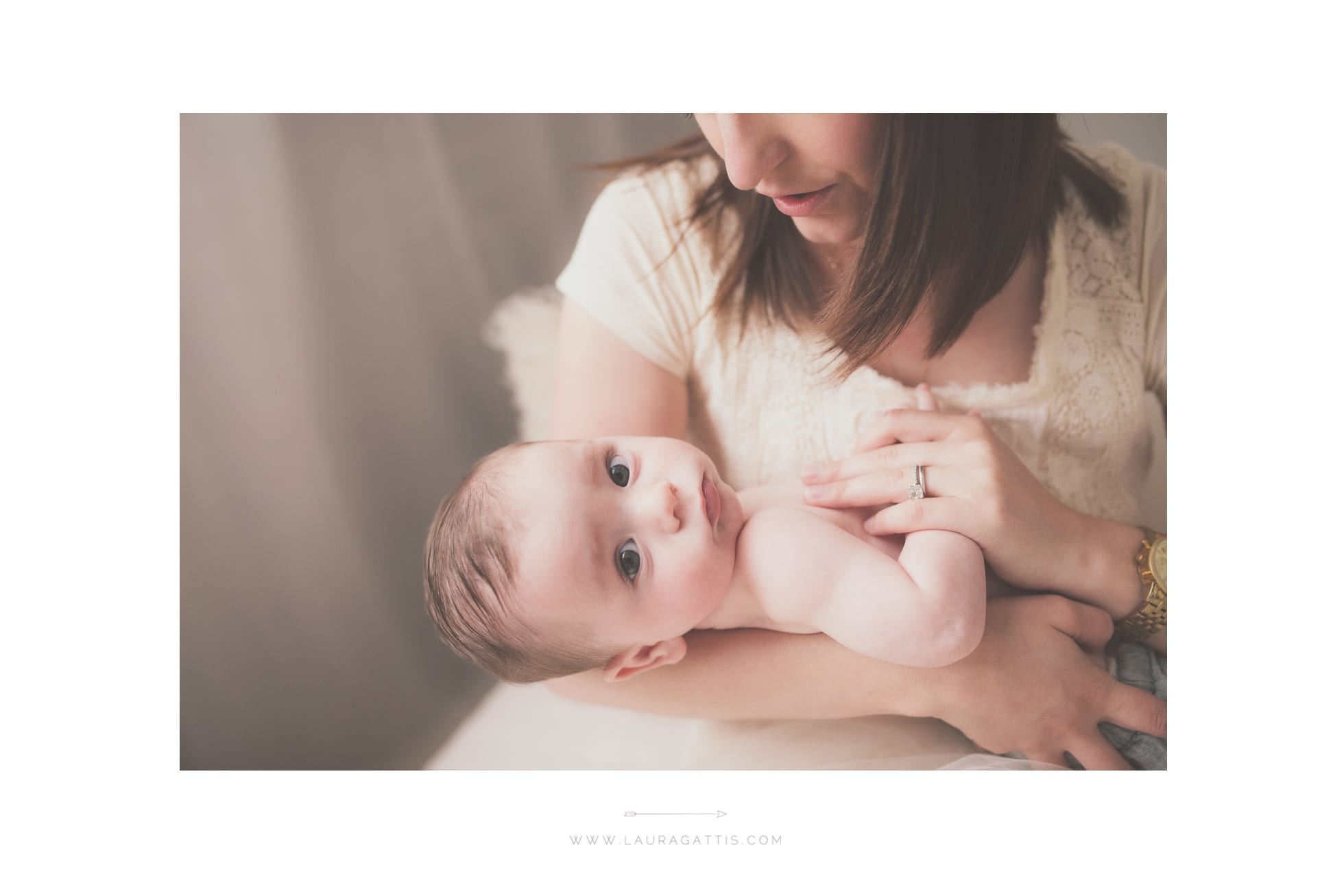 six month baby studio session | laura gattis photography
