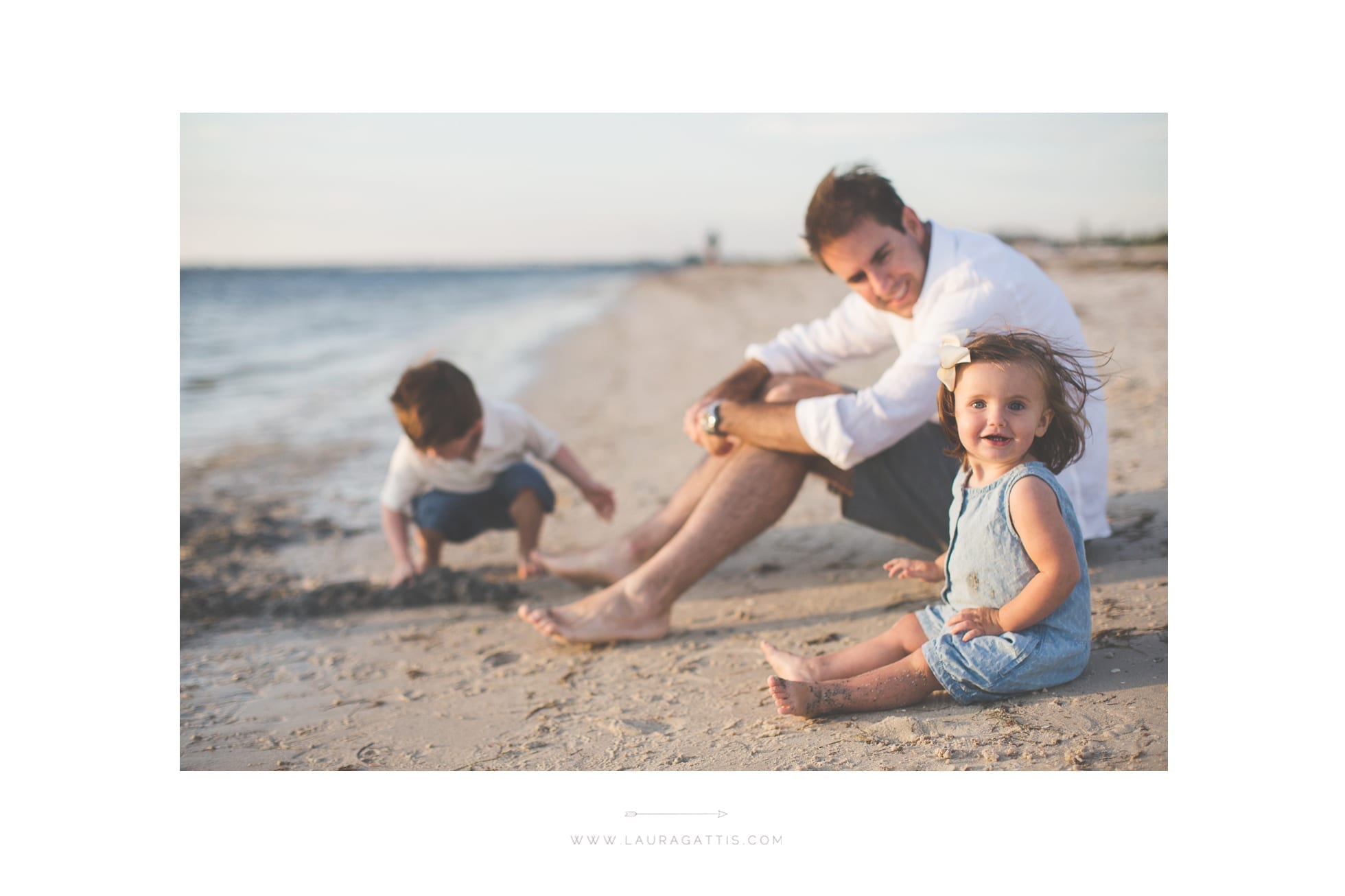 natural light family beach photo session | laura gattis photography