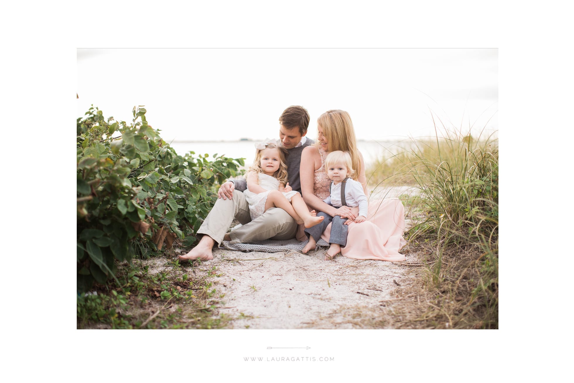 family beach session | laura gattis photography