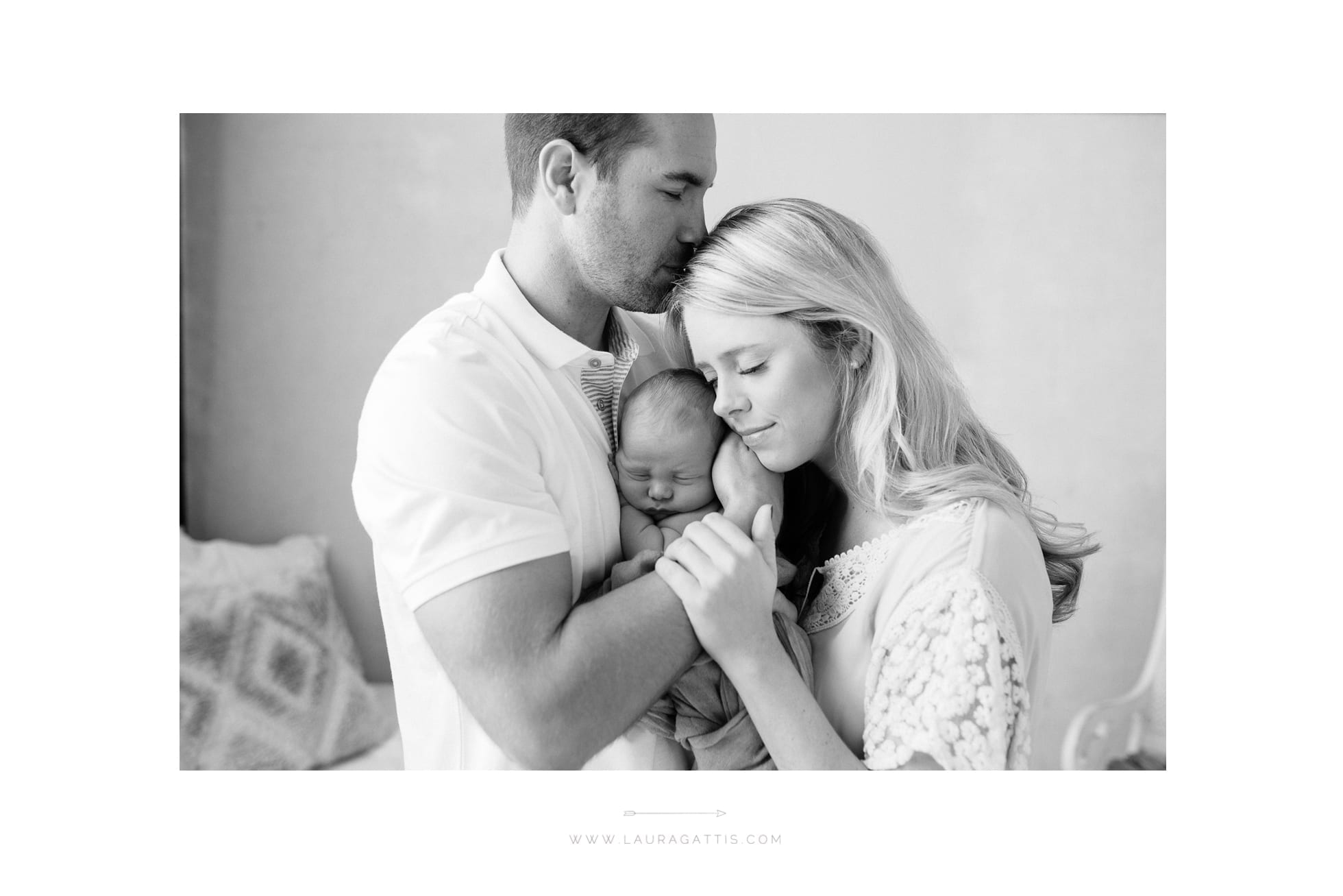 tampa natural light organic posing newborn family photography